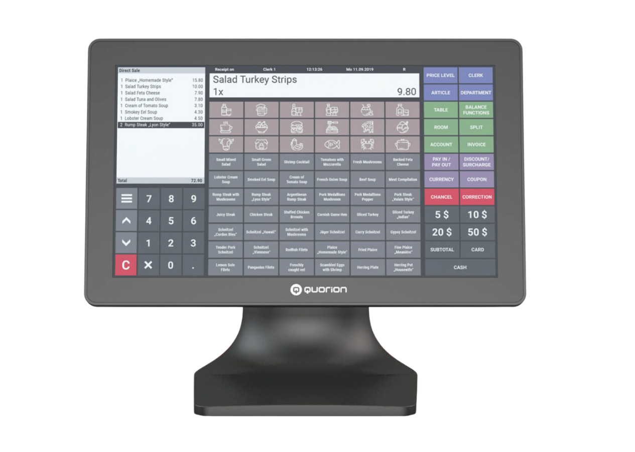 hardware_POS_restaurant software_Van Hessen_Quorion_Invictus