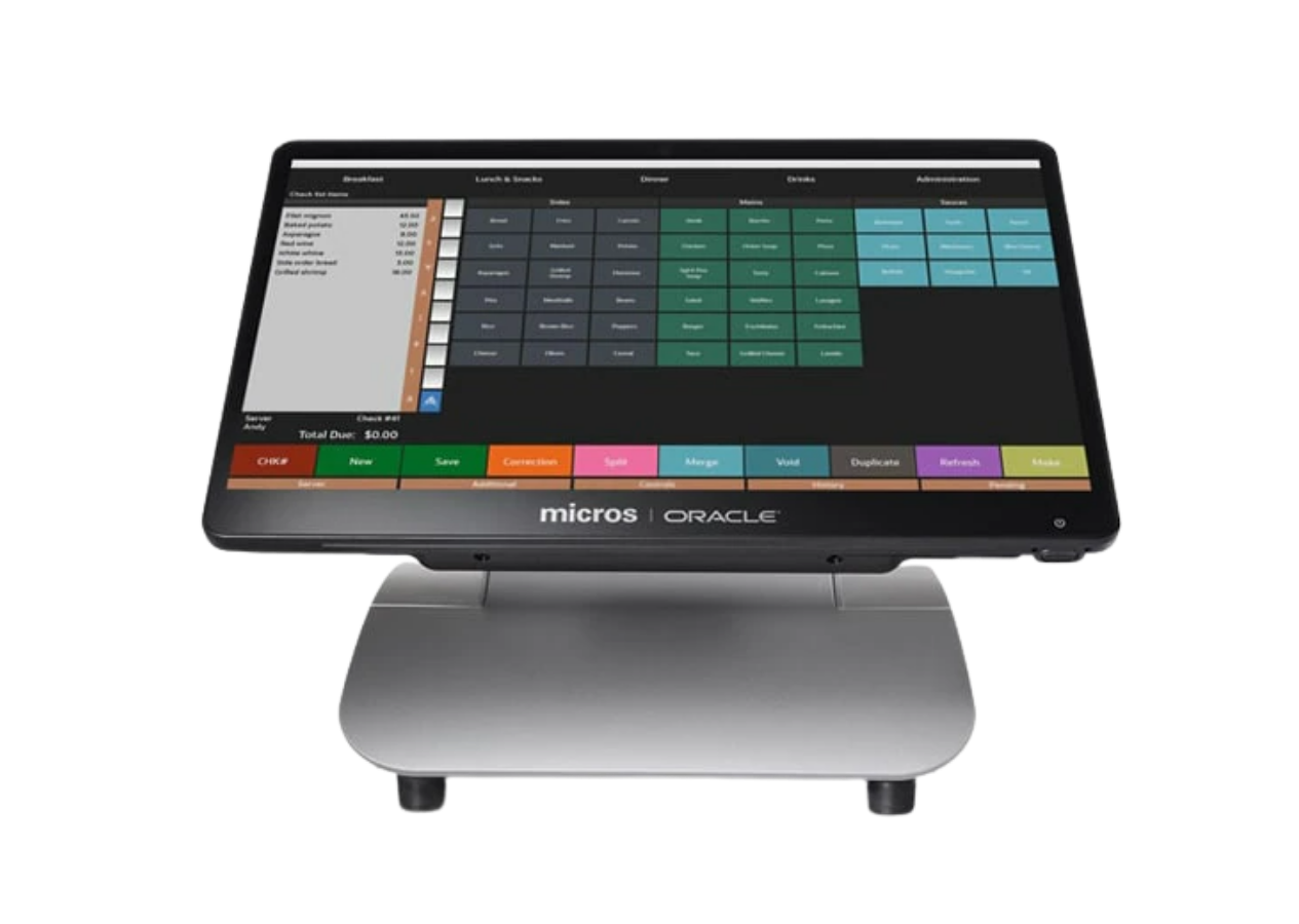 POS_hardware_workstation 6_Oracle_Micros_restaurant software
